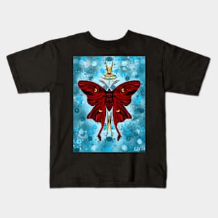 Moth Art Kids T-Shirt